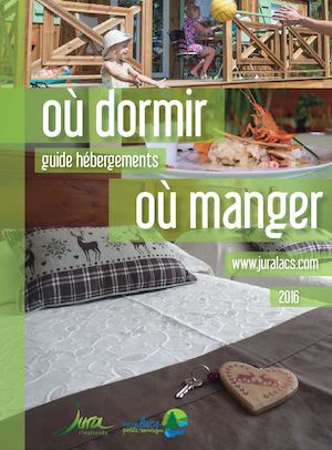 Guide des hébergements Lacs et Petite Montagne Jura