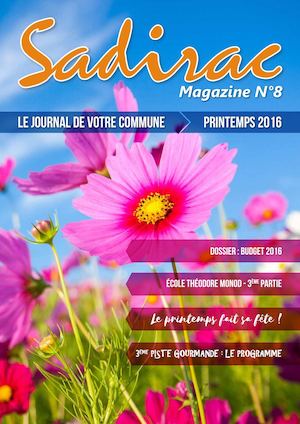 Sadirac Magazine 8 Printemps 2016