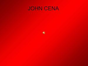John Cena