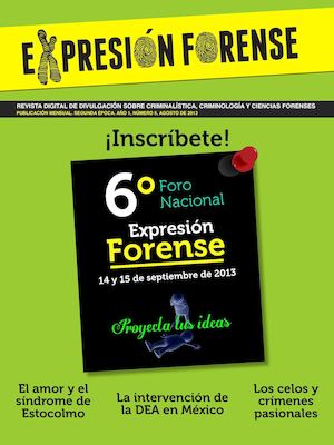 Expresion Forense No 5 Agosto 2013