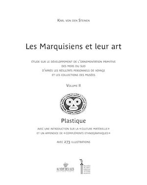 Extrait de "Les Marquisiens et leur Art", tome 2