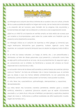 Mitología Griega