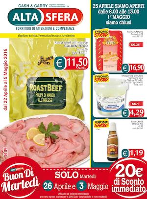 Volantino Altasfera Lombardia