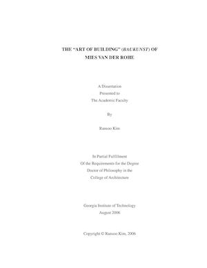 Kim Ransoo 200608 Phd