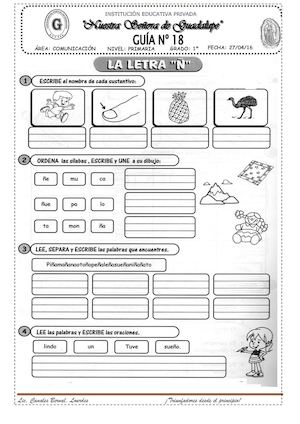 Repaso De Letras (Ñ)