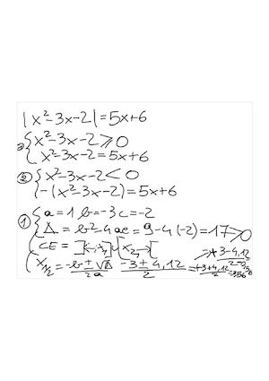 Esercizi Equazioni In Valore Assoluto