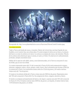 geología y mineralogía