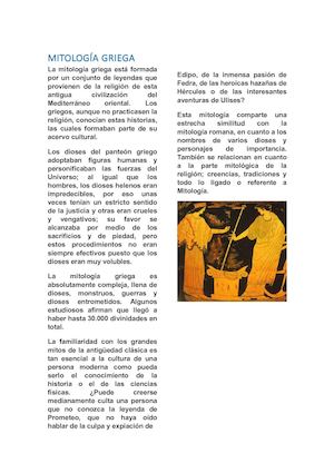 Mitología Griega