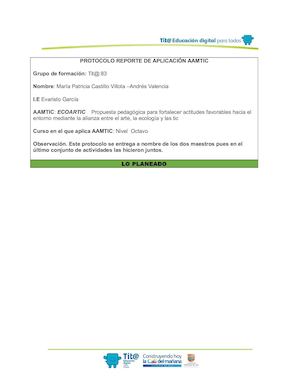 Fp Me Reporte Aplicacón 4 María Patricia Castillo Andrés Valencia