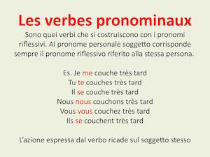 Les Verbes Pronominaux