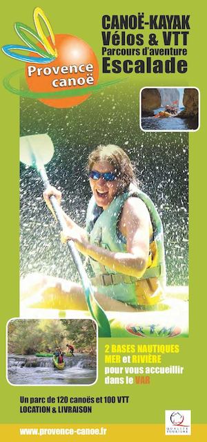 Flyer Canoë Provence