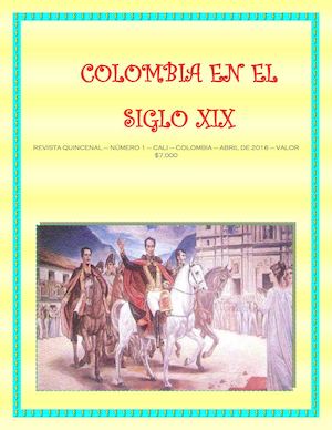 Colombia En El Siglo xix