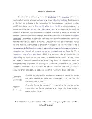 Resumen Para La Expo Decomercio Electrónico Erner