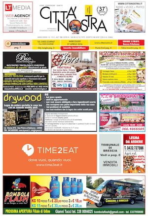 Città Nostra Udine del 27.04.2016 n. 1515