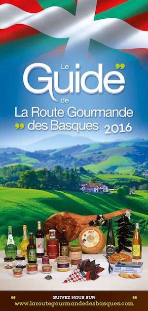 Guide de la route gourmande des Basques 2016