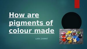 How Are Colours Made