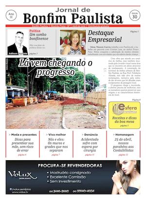 Jornal de Bonfim Paulista - Ed. 30