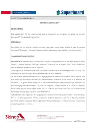 6 Superboard Entrepisos Y Entrepisos Plus Doc 2015