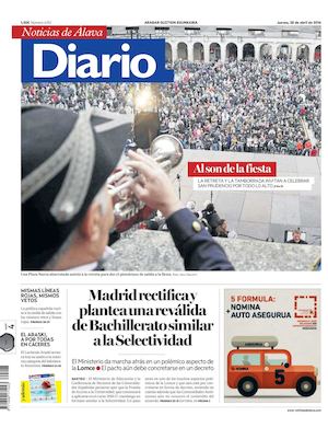 Diario de Noticias de Álava 20160428