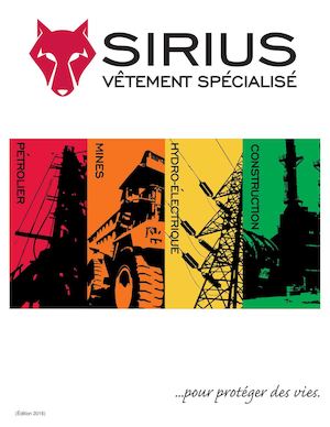 Sirius vêtements ignifuges