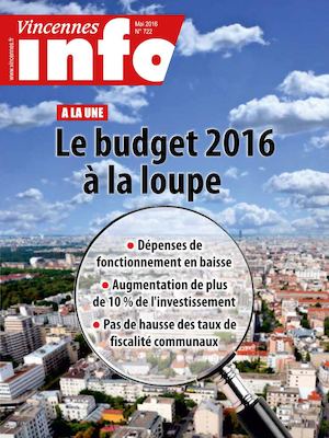 VINCENNES INFO N° 722 (MAI 2016)