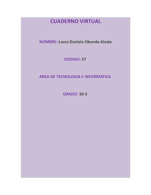 Cuaderno Virtual