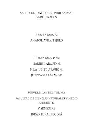 Salida De Campo De Sopó Y Villavicencio