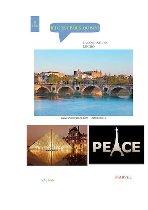 Création couverture 6eD et 6eE