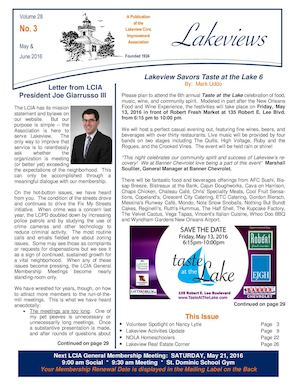 Lakeview May June 16 Single