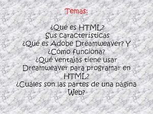 HTML y Adobe Dreamweaver