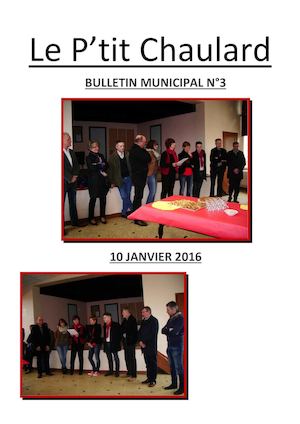 Bulletin Municipal 2016