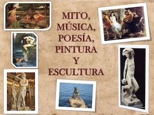Mito, Música, Poesía, Pintura y Escultura