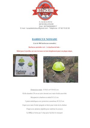 Catalogue Barbecue