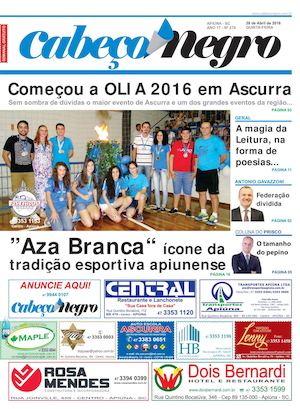 Jornal CABEÇO NEGRO - Edição 270