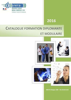 Catalogue Offre Formation Greta 2016