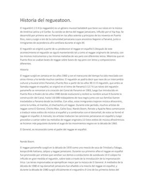 Historia Del Regueatoon