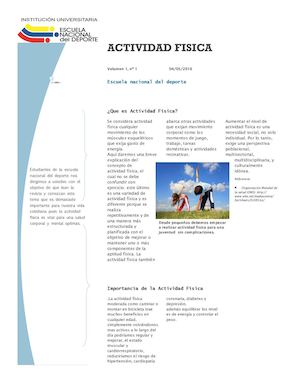 Actividad Fisica
