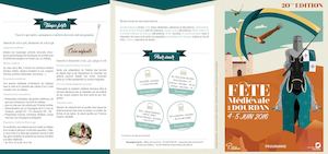 Programme Fête Médiévale de Dourdan  2016