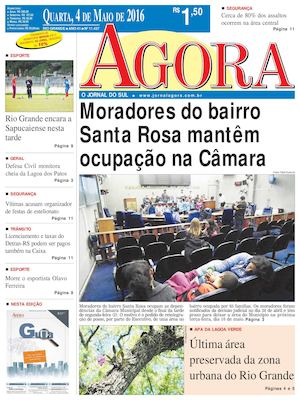 Jornal Agora - Edição 11437 - 4 de Maio de 2016