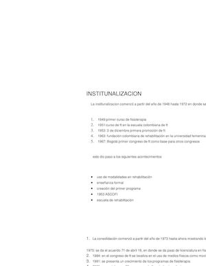 HISTORIA DE LA FISIOTERAPIA