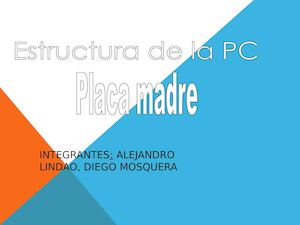 Diapositiva De La Placa madre