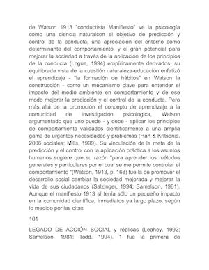 Traducion Manifiesto Conductista