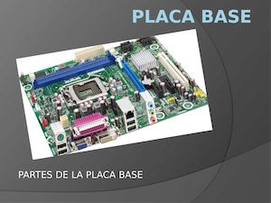 Partes De La Placa Base