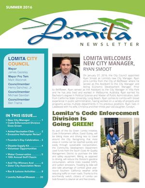 City Lomita Summer 2016 Newsletter
