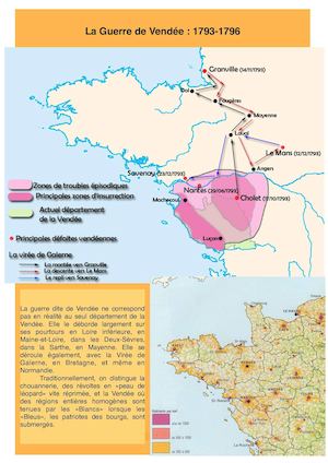 La guerre de Vendée