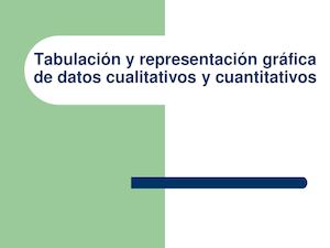 Tabulacion Gráficos E Informes