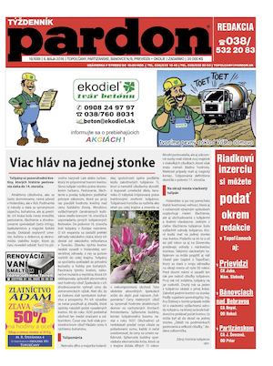 Pardon Topoľčany 18/2016