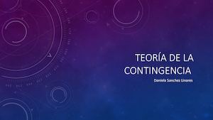 Teoria De La Contingencia (1)
