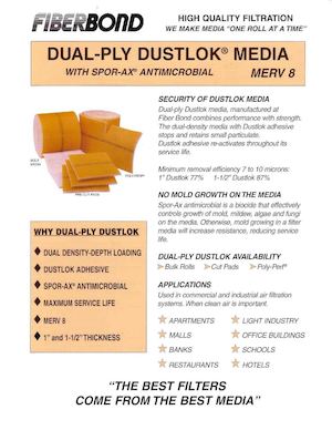 Fiberbond MERV 8 Dustlok Media Air Filter