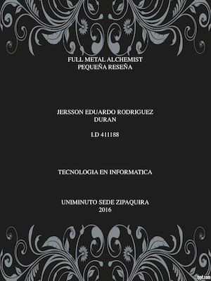 Revista Fullmetal Alchemist